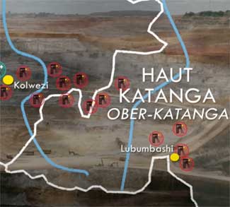 carte du katanga