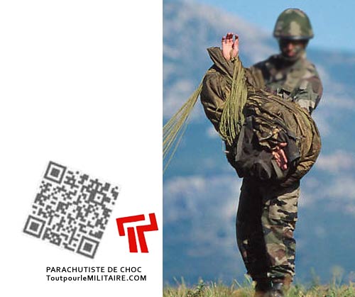 armée militaire parachutiste de choc