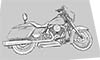 la harley street glide de Sébastien