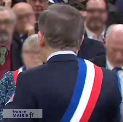 écharpe conseiller municipal