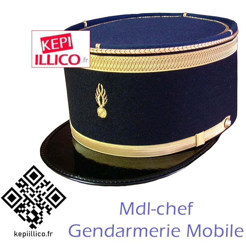 kepi mdl-chef gendarmerie mobile - kepiillico.fr