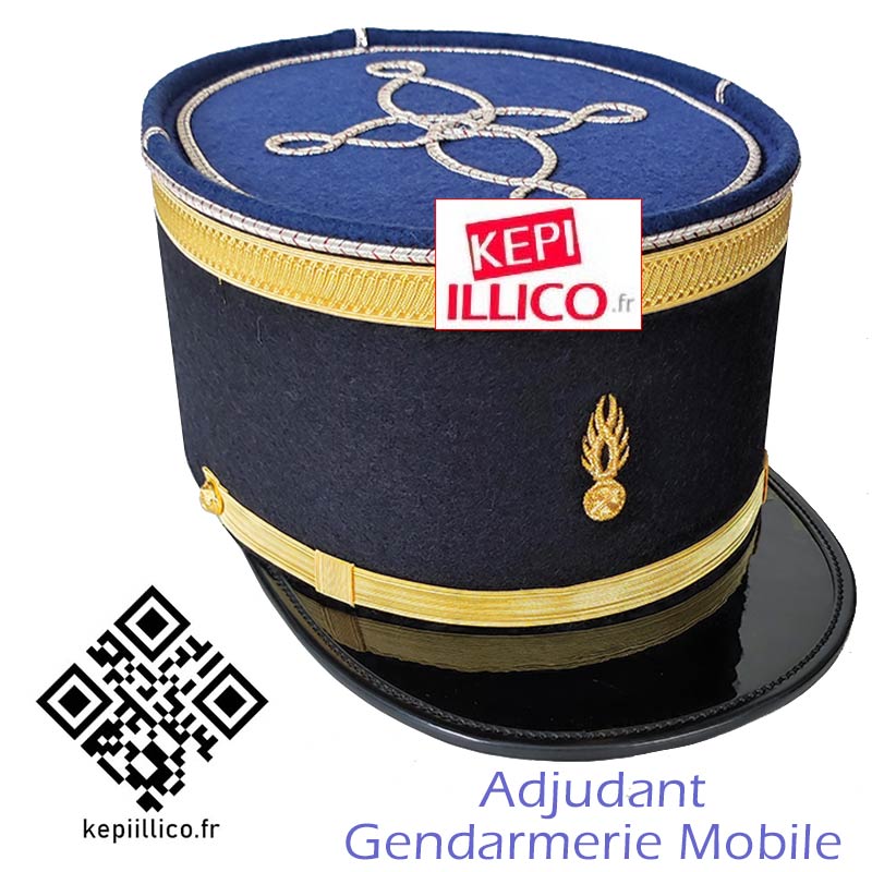 kepi adjudant gendarmerie mobile - kepiillico.fr