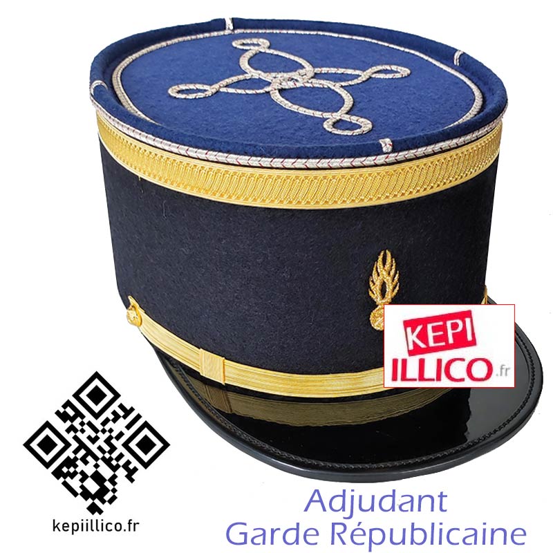 képi Adjudant garde républicain - KEPIILLICO.FR