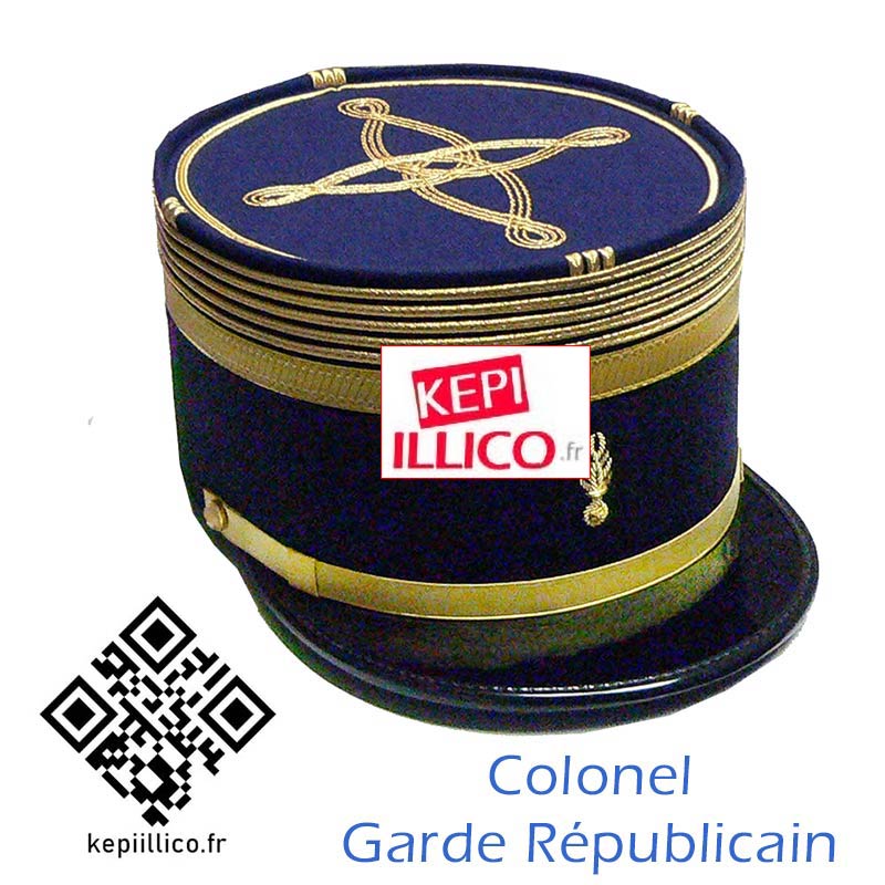 Képi Colonel garde républicain - KEPIILLICO.FR