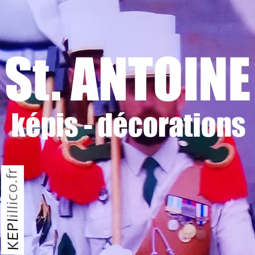 marque de KEPIillico.fr - ST ANTOINE (Légion étrangère)