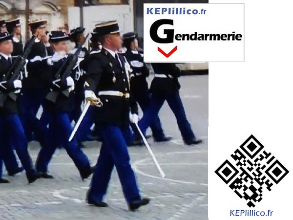 Marque GENDARMERIE KEPIillico