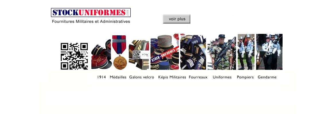 Stockuniformes.com fournisseur des militaires gendarmes pompiers